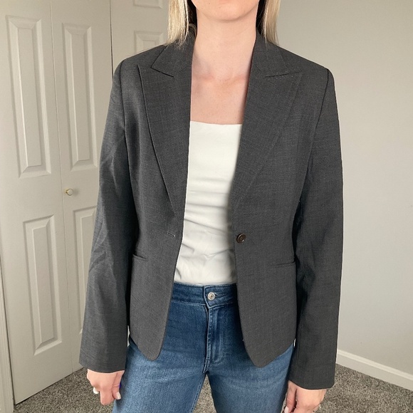 Express Jackets & Blazers - Express Gray Blazer